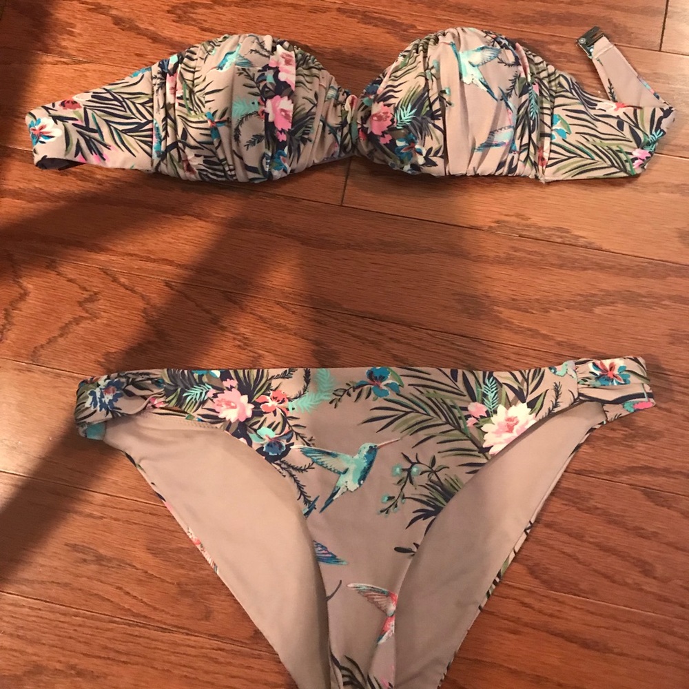 HM bathing suit- top is 8, bottom is 10